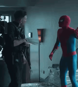 Spider Man Punisher GIF