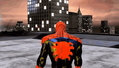 Spider Man Sad GIF