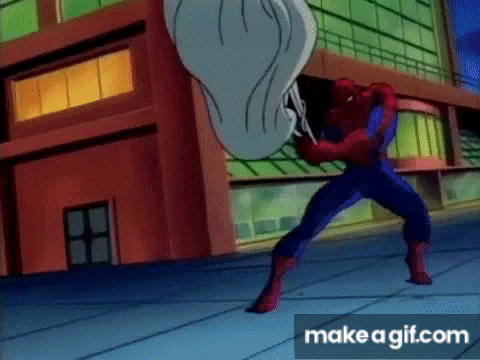 Spider Man Vs Black Cat Spider Man 1994 GIF