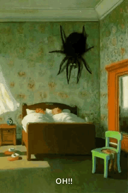Spider Scary GIF