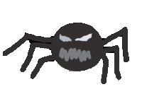 Spider The Fancy Pants Adventures Sticker