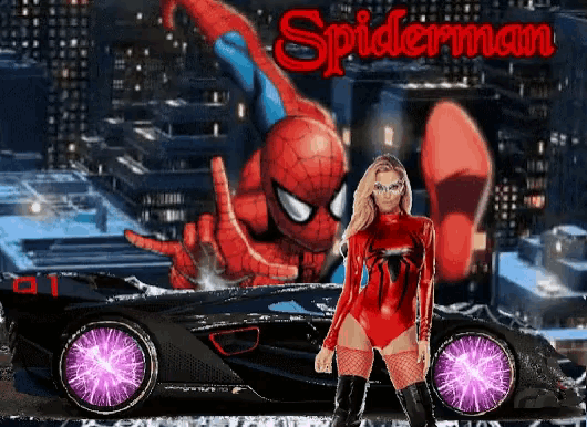 Spiderman Cellphone GIF