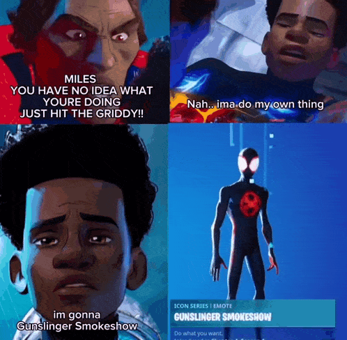 Spiderman Fornite GIF