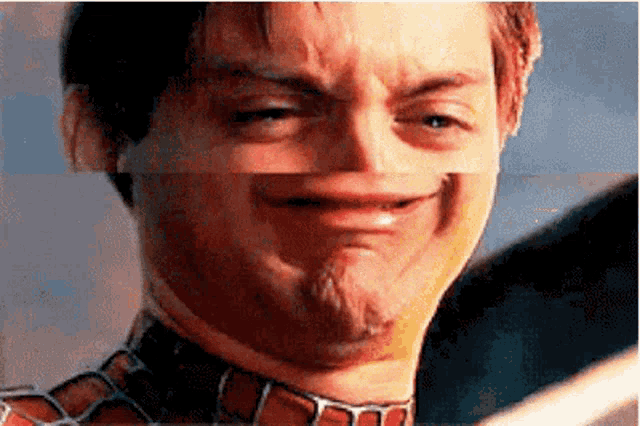 Spiderman Guh GIF