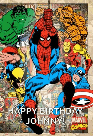 Spiderman Thor GIF