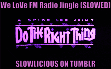 Spike Lee Do The Right Thing We Love Fm GIF