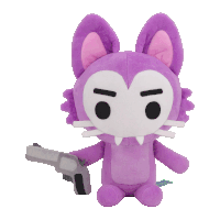 Spin Skullcat Sticker