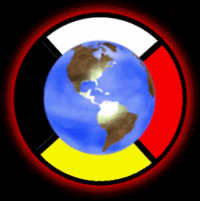 Spinning Earth Rotating GIF