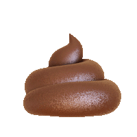 Spinning Poop Sticker