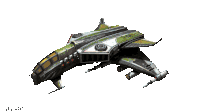 Spinning Ship Galaxy On Fire 2 Sticker