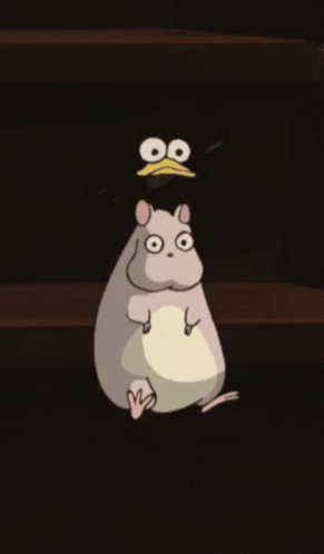 Spirited Away Gerbil GIF