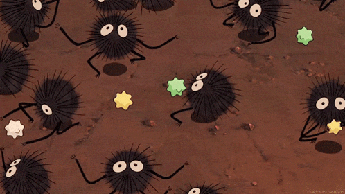 Spirited Away Susuwatari GIF