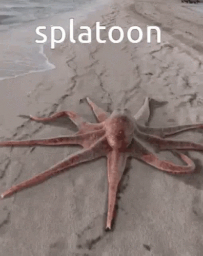 Splatoon Octopus GIF