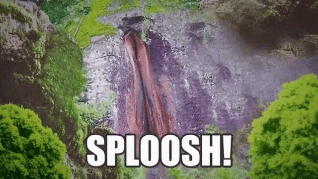 Sploosh Waterfalls GIF