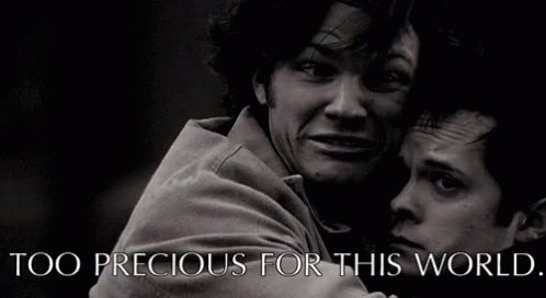 Spn Sam GIF. This 498 x 272 animated GIF is part of our too precious for this world collection. View the original animation, share it, or browse related GIFs.