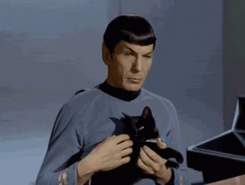 Spock Petting GIF. This 498 x 376 animated GIF is part of our star trek black guy collection. Related themes include spock, star trek. Created by…