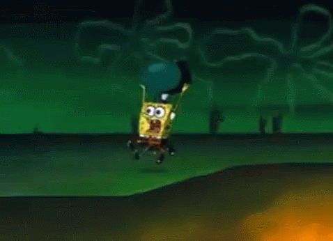 Sponge Bob Night GIF. This 478 x 346 animated GIF is part of our taking out the trash collection. Created by silentpuflinger. View the original animation…