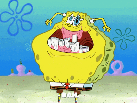 Spongebob Disturbing GIF