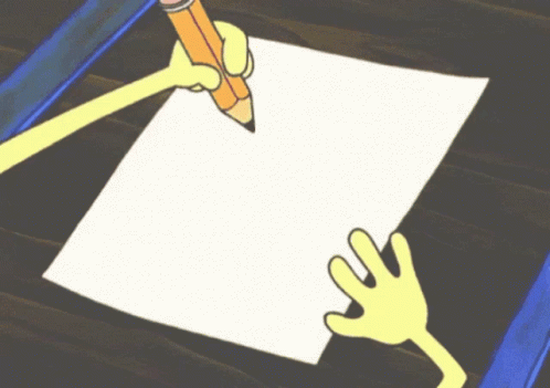 Spongebob Drawing GIF