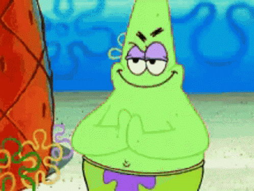 Spongebob Green Patrick GIF. This 498 x 375 animated GIF is part of our rubs hands together collection. Related themes include spongebob. Created by fucjk…