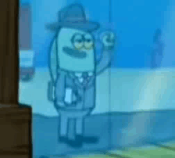 Spongebob Knocking GIF