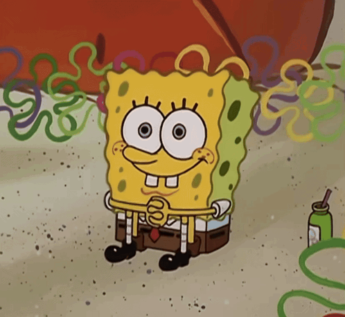 Spongebob Laughing GIF