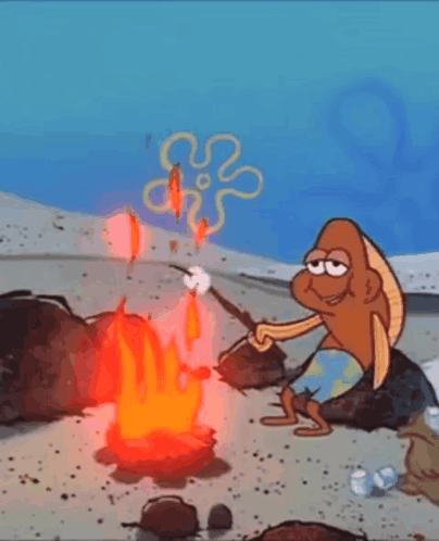 Spongebob Marshmallow GIF. This 404 x 498 animated GIF is part of our spongebob fire collection. Related themes include fire, fish, spongebob. Created by…