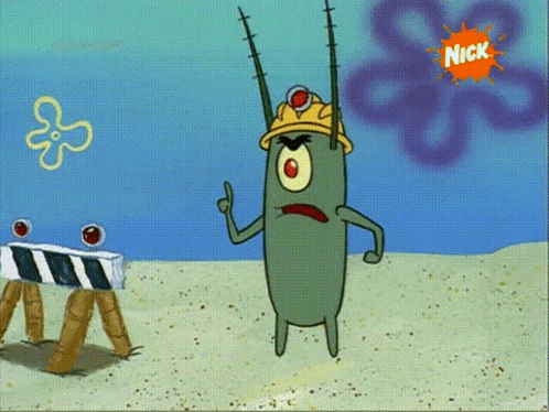 Spongebob Plankton GIF