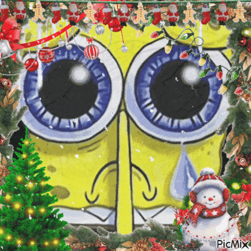 Spongebob Sad Spongebob GIF