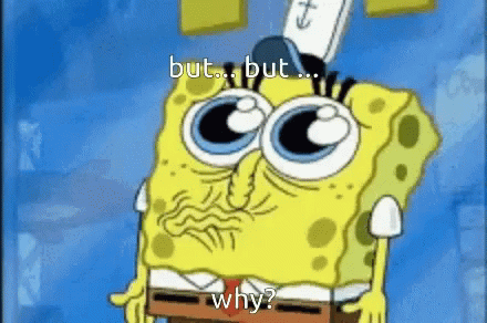 Spongebob Sad GIF. This 440 x 292 animated GIF is part of our but why collection. Related themes include sad, spongebob. Created by sanaclaus. View the…