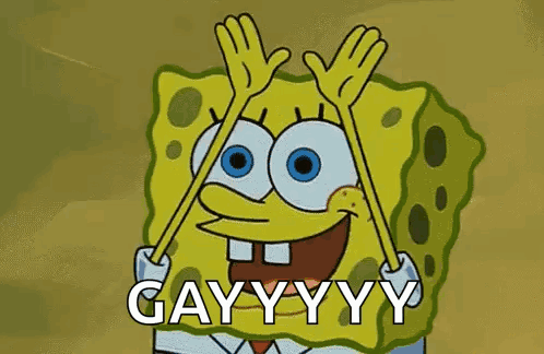Spongebob Squarepants Gay GIF
