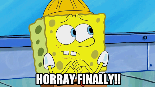 Spongebob Squarepants GIF. This 498 x 281 animated GIF is part of our finally collection. Related themes include spongebob, yay. Created by CartoonWax. View…