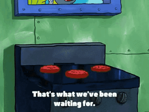 Spongebob Squarepants That'S What We'Ve Been Waiting For GIF