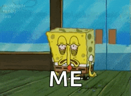 Spongebob Squarepants Tired GIF