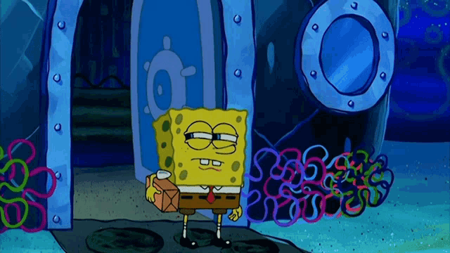 Spongebob Suspicious GIF