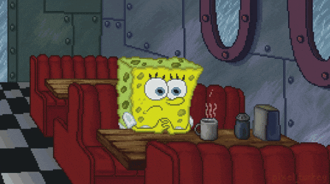 Spongebob Thinking GIF