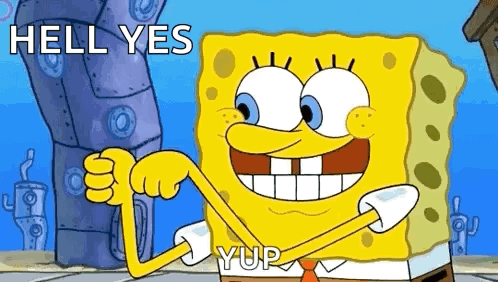 Spongebob Thumbsup GIF
