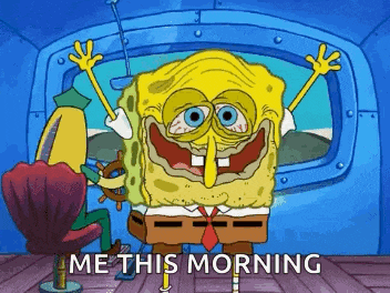 Spongebob Tired GIF