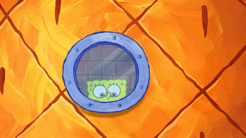 Spongebob Window GIF