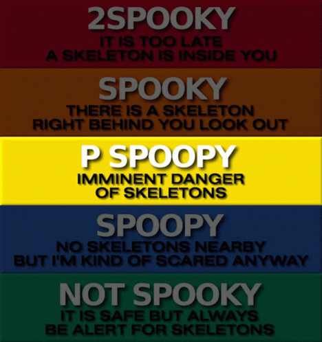 Spoopy Skeleton GIF