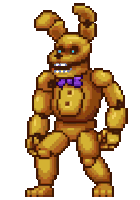 Springbonnie Into The Pit Sticker