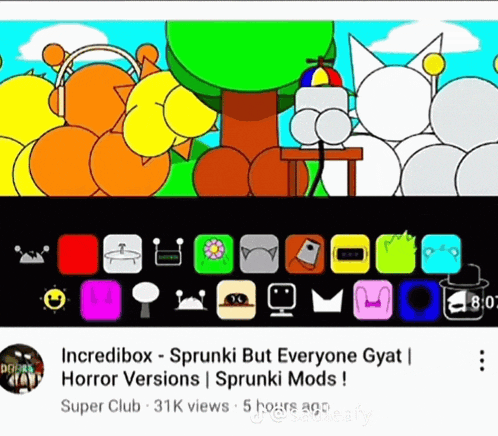 Sprunki Gyatt Meme