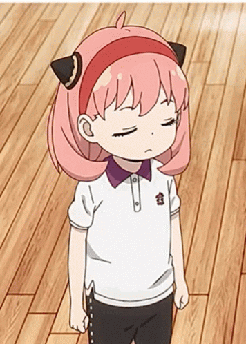 Spy X Family Anya GIF. This 356 x 498 animated GIF is part of our smug anime face collection. Related themes include aesthetic anime, anime aesthetic…