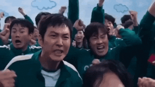 Squid Game Celebration GIF