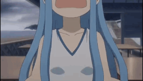 Squid Girl Ink GIF