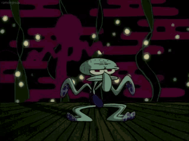 Squidward Dancing GIF