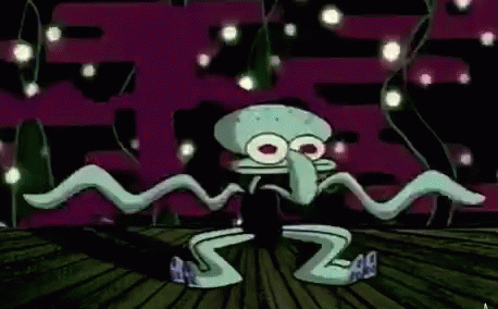 Squidward Dancing GIF. This 458 x 284 animated GIF is part of our squidward future collection. Related themes include dancing, party, squidward. View the…