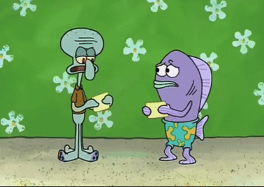 Squidward Lame GIF