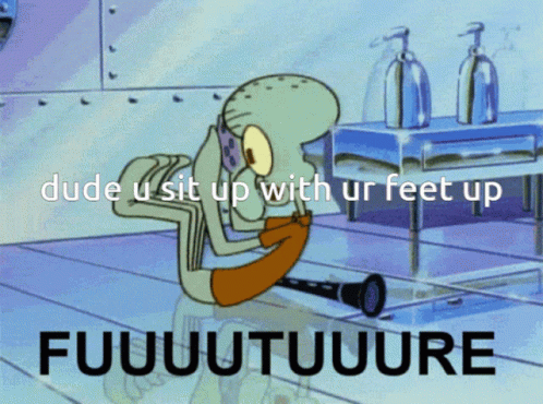Squidward Sit Ups GIF. This 498 x 370 animated GIF is part of our squidward future collection. Related themes include squidward. Created by…