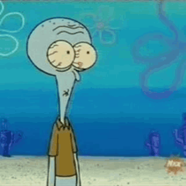 Squidward Spongbob Meme